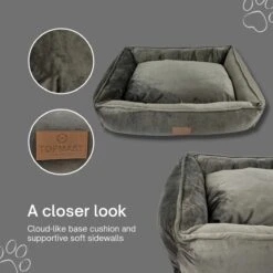 Topmast Soft Velours - Hondenmand - 75 X 58 Cm - L - Grijs - Hondenbed - Hondenkussen - Luxe Hondenmanden - Machinewasbaar Binnenkussen 10 Topmast Soft Velours - Hondenmand - 75 X 58 Cm - L - Grijs - Hondenbed - Hondenkussen - Luxe Hondenmanden - Machinewasbaar Binnenkussen -Exporteren Alles Voor Honden Winkel 1200x1200 1035