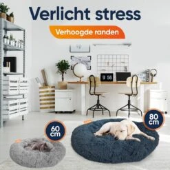 Happysnoots Hondenmand Met Rits - 80cm - Hondenbed - Donut Dog Bed - Fluffy - Grijs - Wasbaar 18 Happysnoots Hondenmand Met Rits - 80cm - Hondenbed - Donut Dog Bed - Fluffy - Grijs - Wasbaar -Exporteren Alles Voor Honden Winkel 1200x1200 1068