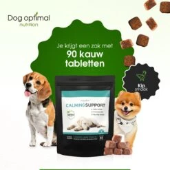RUST EN KALMEREN CALMING Support 90 Stuks - Kalmeren - Antistressmiddel - Hond - Hondenkoekjes - Hondensupplementen - Honden - Puppy - Hondenvoeding -Exporteren Alles Voor Honden Winkel 1200x1200 12
