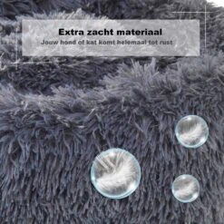 Hondenmand Donut – 70 Cm - Honden Mand – Pluche – Fluffy – Extra Zacht - Kattenmand - Hondenkussen – Kattenkussen – Bed - Wasbaar Met Rits – Hondenmanden – Rond – Bank – Grijs - Qwality 14 Hondenmand Donut – 70 Cm - Honden Mand – Pluche – Fluffy – Extra Zacht - Kattenmand - Hondenkussen – Kattenkussen – Bed - Wasbaar Met Rits – Hondenmanden – Rond – Bank – Grijs - Qwality -Exporteren Alles Voor Honden Winkel 1200x1200 1224