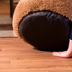 Peaceful Pooch L - Pluizig Hondenbed - 94cm Diameter - Opvouwbaar - In Verschillende Maten. Kattenbed - Wasbaar - Uitneembare Vulling - Ontspant Gewrichten En Spieren - Anti-slip Noppenbodem -Exporteren Alles Voor Honden Winkel 1200x1200 1295