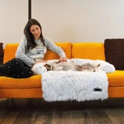 Zootic Fluffy Hondenkussen Hondenmand Hondenbed - Grijs 100 X 90 Cm -Exporteren Alles Voor Honden Winkel 1200x1200 1316