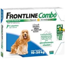 Frontline Combo - M: Van 10 Tot 20 Kg - Anti Vlooienmiddel En Tekenmiddel - Hond - 6 Pipetten -Exporteren Alles Voor Honden Winkel 1200x1200 1527