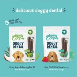 Edgard & Cooper Doggy Dental Sticks Appel - Eucalyptusolie Large -Exporteren Alles Voor Honden Winkel 1200x1200 191