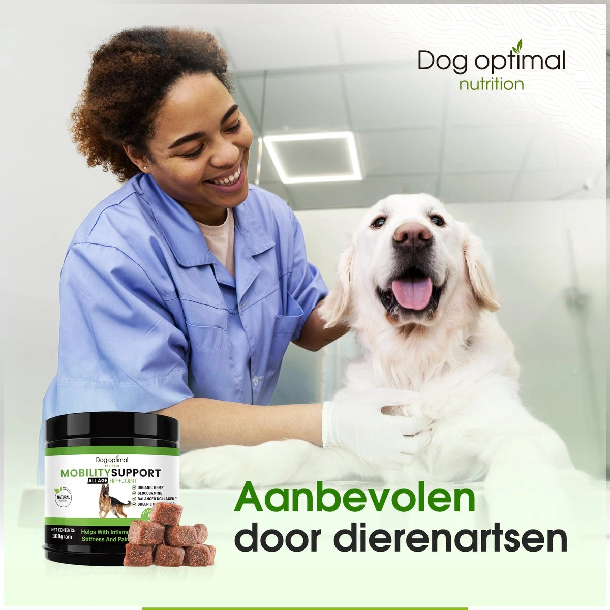 DOG OPTIMAL Gewricht Supplement 120 Stuks - Mobility - Glucosamine Hond - Artrose - Heupdysplasie - Gewrichten - Hondensnacks - Hondenkoekjes - Hondensupplementen - Honden - Puppy - Hondenvoeding 5 DOG OPTIMAL Gewricht Supplement 120 Stuks - Mobility - Glucosamine Hond - Artrose - Heupdysplasie - Gewrichten - Hondensnacks - Hondenkoekjes - Hondensupplementen - Honden - Puppy - Hondenvoeding - Afbeelding 3