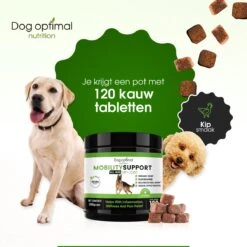 DOG OPTIMAL Gewricht Supplement 120 Stuks - Mobility - Glucosamine Hond - Artrose - Heupdysplasie - Gewrichten - Hondensnacks - Hondenkoekjes - Hondensupplementen - Honden - Puppy - Hondenvoeding 17 DOG OPTIMAL Gewricht Supplement 120 Stuks - Mobility - Glucosamine Hond - Artrose - Heupdysplasie - Gewrichten - Hondensnacks - Hondenkoekjes - Hondensupplementen - Honden - Puppy - Hondenvoeding -Exporteren Alles Voor Honden Winkel 1200x1200 243