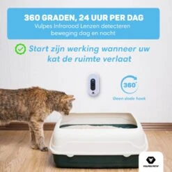 Vulpes Pets® Kattenbak Geurverdrijver PRO - Ozon En Negatieve Ionen Functie - Infraroodsensor - Oplaadbaar - Geurverwijderaar - Air Eliminator - Wit -Exporteren Alles Voor Honden Winkel 1200x1200 283