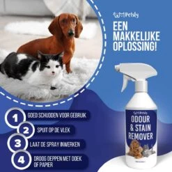 Petsly Odour & Stain Remover - Geurverwijderaars - Urine Vlekken Verwijderen Urinegeur Verwijderen Met Plantaardige Enzymen - 1L 12 Petsly Odour & Stain Remover - Geurverwijderaars - Urine Vlekken Verwijderen Urinegeur Verwijderen Met Plantaardige Enzymen - 1L -Exporteren Alles Voor Honden Winkel 1200x1200 284