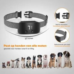 Salvano Anti Blafband - Blafband Voor Honden - Opvoedingshalsbanden - Voor Kleine En Grote Honden - Anti Blafband Zonder Schok- Oplaadbaar - Anti Blaf Apparaat - Blafband - Diervriendelijk -Exporteren Alles Voor Honden Winkel 1200x1200 305