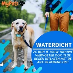 MyPets™ Anti-blafband - Anti Blaf Apparaat - Voor Kleine Honden En Grote Honden - Diervriendelijk - Opvoedingshalsband - Trainingshalsband - 2022/2023 Versie - Inclusief Batterijen -Exporteren Alles Voor Honden Winkel 1200x1200 316