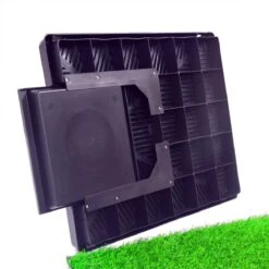 Merkloos Maoo Premium Hondentoilet - Geurbestendig & Hondvriendelijk Kunstgras - Uitneembare Opvangbak - Indoor En Outdoor - 63 X 50 Cm -Exporteren Alles Voor Honden Winkel 1200x1200 356