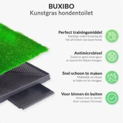 Merkloos Hondentoilet Kunstgras Met Bak - Indoor Dierentoilet - Uitneembare Opvangbak - Puppy Training Pets - Outdoor/Balkon/Tuin/Indoor Toilet - 50x64 Cm -Exporteren Alles Voor Honden Winkel 1200x1200 426
