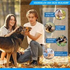 Sharon-B Muilkorf Hond - Camo Bruin - Maat M - Snuitomtrek 26 Tot 30 Cm - Voor Middelgrote Honden -Exporteren Alles Voor Honden Winkel 1200x1200 439