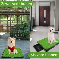 AWEMOZ Hondentoilet Kunstgras - Met 2 Matten En Opvangbak - 64x52x7,5cm - Puppy Pads - Zindelijkheidstraining Hond - Training Pads - Indoor / Outdoor Honden Toilet 17 AWEMOZ Hondentoilet Kunstgras - Met 2 Matten En Opvangbak - 64x52x7,5cm - Puppy Pads - Zindelijkheidstraining Hond - Training Pads - Indoor / Outdoor Honden Toilet -Exporteren Alles Voor Honden Winkel 1200x1200 454