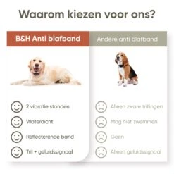 Premium Anti Blafband Om Je Hond Snel En Effectief Te Laten Stoppen Met Blaffen - Diervriendelijke Opvoedingshalsband Zonder Schok - Trainingshalsband Voor Grote En Kleine Honden - Anti Blaf Apparaat - Correctie Halsband -Exporteren Alles Voor Honden Winkel 1200x1200 575