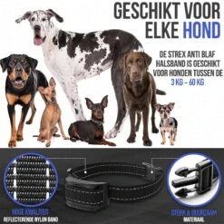 STARMAN Anti Blafband Voor Honden - 3-60KG - Diervriendelijk - Zonder Schok - Vibratie En Audio - Anti Blaf Band -Exporteren Alles Voor Honden Winkel 1200x1200 581