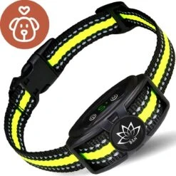 Premium Anti Blafband - Diervriendelijke Opvoedingshalsband Zonder Schok - Trainingshalsband Voor Grote En Kleine Honden - Anti Blaf Band - Correctie Halsband