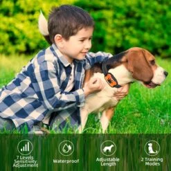 NIIYEBU Anti Blafband - Blafbanden Voor Honden - Anti Blaf Apparaat - Diervriendelijk - Zonder Schok - Vibratie En Audio -Exporteren Alles Voor Honden Winkel 1200x1200 607