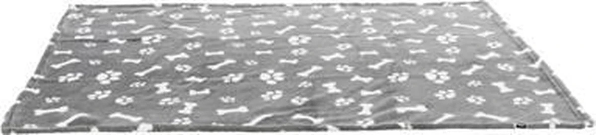 Trixie Hondendeken Kenny 75 X 50 Cm Fleece Grijs 7 Trixie Hondendeken Kenny 75 X 50 Cm Fleece Grijs - Afbeelding 5