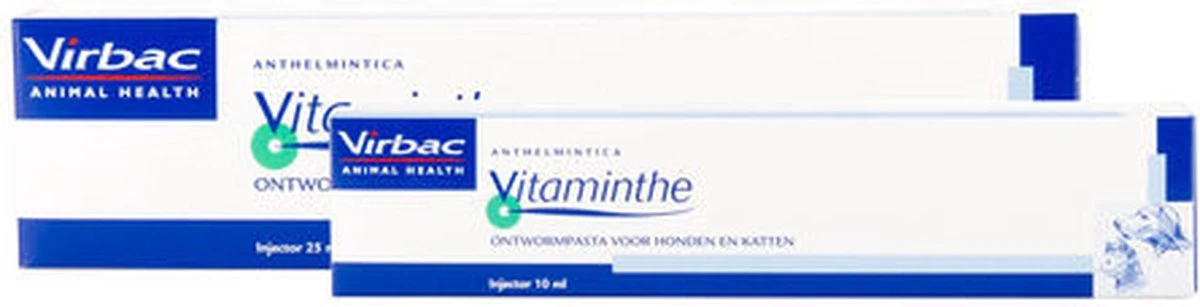 Virbac Vitaminthe Ontwormpasta - Hond & Kat - 10 Ml 5 Virbac Vitaminthe Ontwormpasta - Hond & Kat - 10 Ml - Afbeelding 3