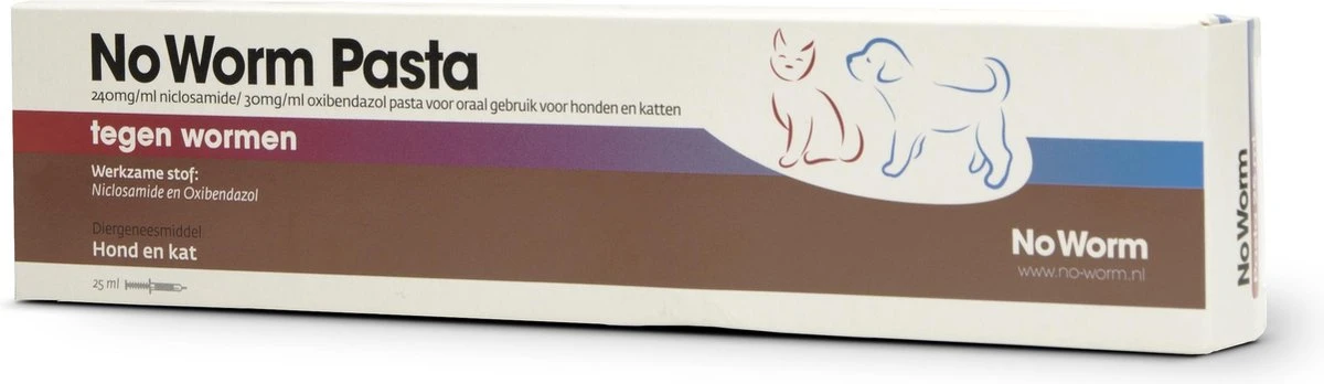 Exil No Worm Pasta - Hond En Kat - Ontworming - 25 Ml 4 Exil No Worm Pasta - Hond En Kat - Ontworming - 25 Ml - Afbeelding 2