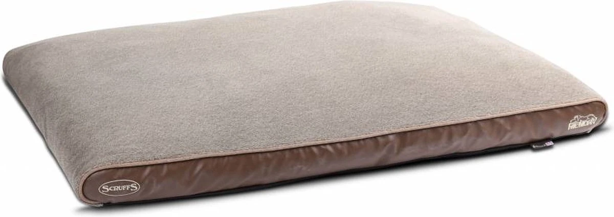 Scruffs Chateau - Hondenbed Orthopedisch Met Memory Foam Voor Extra Steun Voor Rug En Gewrichten - Grijs & Bruin Maat M/L - Kleur: Grijs, Maat: Medium 11 Scruffs Chateau - Hondenbed Orthopedisch Met Memory Foam Voor Extra Steun Voor Rug En Gewrichten - Grijs & Bruin Maat M/L - Kleur: Grijs, Maat: Medium - Afbeelding 9