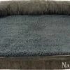 Napzzz Hondenmand Sofa Ovaal Grijs 120 X 72 X H24 Cm -Exporteren Alles Voor Honden Winkel 1200x473