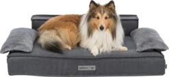 Trixie Hondenmand Sofa Liano Rechthoek Grijs - 100X60 CM -Exporteren Alles Voor Honden Winkel 1200x544 1