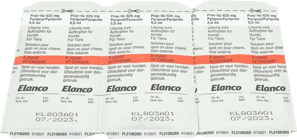Prac-tic Grote Hond 22 Tot 50 Kg - 1 St à 3 Pipetten 7 Prac-tic Grote Hond 22 Tot 50 Kg - 1 St à 3 Pipetten - Afbeelding 5