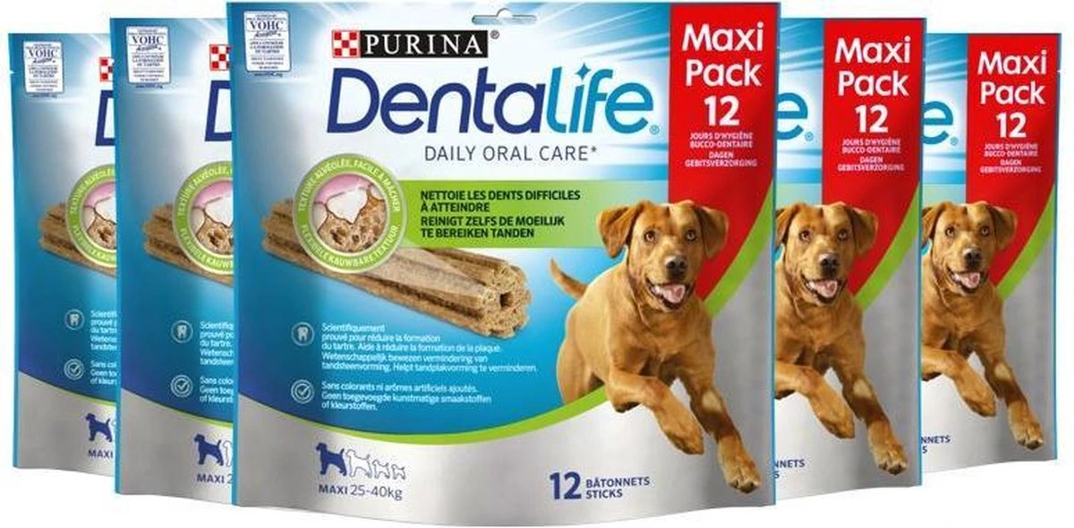 Dentalife Daily Oral Care Maxi Pack - Hondensnack L - 60 St. 4 Dentalife Daily Oral Care Maxi Pack - Hondensnack L - 60 St. - Afbeelding 2