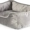 Topmast Hondenbed - Dierenmand - Dierenkussen - Molly - Zilver - 56 X 46 X 16 Cm - 1 + 1 GRATIS -Exporteren Alles Voor Honden Winkel 1200x590 2