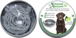 Teken- En Vlooienband Voor Honden PLUS - Natuurlijk Middel Tegen Vlooien En Teken - 100% Natuurlijk - 65 CM - Tot 8 Maand Werkzaam - Biologisch -Exporteren Alles Voor Honden Winkel 1200x596 3