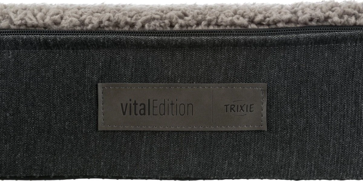 Trixie Hondenmand Sofa Bendson Orthopedisch Grijs (100X80 CM) 13 Trixie Hondenmand Sofa Bendson Orthopedisch Grijs (100X80 CM) - Afbeelding 11