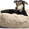 Pet Perfect Donut Hondenmand - 80cm - Fluffy Hondenkussen - Hondenbed - Créme/Bruin 1 Pet Perfect Donut Hondenmand - 80cm - Fluffy Hondenkussen - Hondenbed - Créme/Bruin -Exporteren Alles Voor Honden Winkel 1200x619
