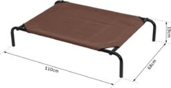 Merkloos Hondenbed - Hondenstretcher - Honden Ligbed - Inclusief 2 Overtrekhoezen - XL - 110x68cm - Grijs En Koffie -Exporteren Alles Voor Honden Winkel 1200x621 2