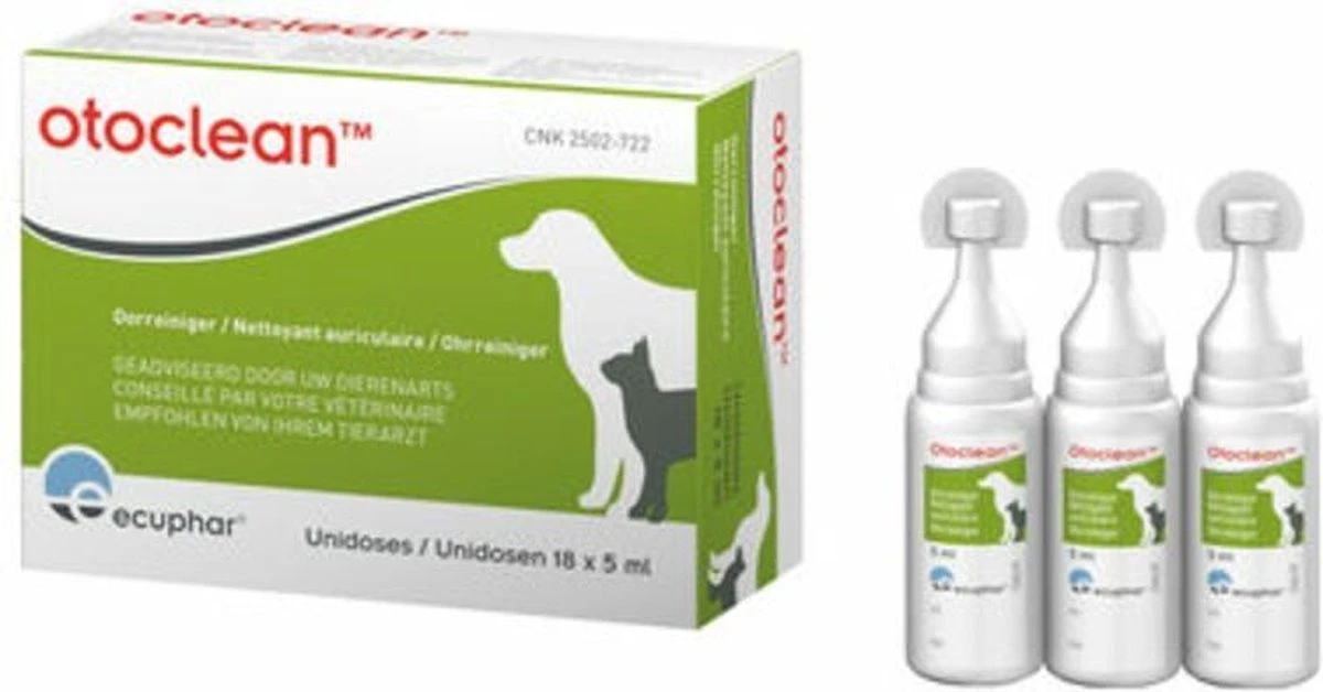 Otoclean Oorreiniger Hond - Kat 18 X 5 Ml 5 Otoclean Oorreiniger Hond - Kat 18 X 5 Ml - Afbeelding 3