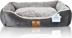 Bella & Balu Hondenbed - Verschillende Maten Voor Kleine, Middelgrote En Grote Honden | XS | Hondenbank Inclusief Verwijderbaar Honden Kussen - Pluizig, Warm, Wasbaar, Gewatteerd -Exporteren Alles Voor Honden Winkel 1200x635 2