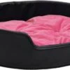 VidaXL Hondenmand 69x59x19 Cm Pluche En Kunstleer Zwart En Roze -Exporteren Alles Voor Honden Winkel 1200x641 5