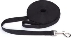 Nobleza Trainingslijn - Longeerlijn - Sleeplijn - Hondenlijn - Trainingslijn Hond - Speurlijn - 10 Meter - Zwart -Exporteren Alles Voor Honden Winkel 1200x646