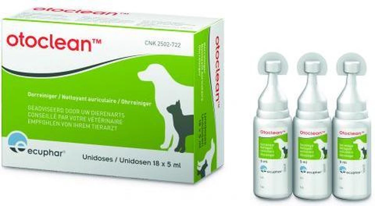 Otoclean Oorreiniger Hond - Kat 18 X 5 Ml 7 Otoclean Oorreiniger Hond - Kat 18 X 5 Ml - Afbeelding 5
