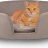Maxxpro Pet Bed - Huisdieren Tot 80KG - Zacht Fluwelen Kussen - Verhoogd Katten- En Hondenbed - Grijs - 60,5 X 40,5 X 23,5 Cm -Exporteren Alles Voor Honden Winkel 1200x684 3