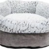 Rosewood Hondenmand Luxury Plush Rond Grijs 48X48 CM -Exporteren Alles Voor Honden Winkel 1200x696 2