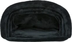 Trixie Relax Slaapzak Jimmy Zwart Met Pootprint -Exporteren Alles Voor Honden Winkel 1200x697 3