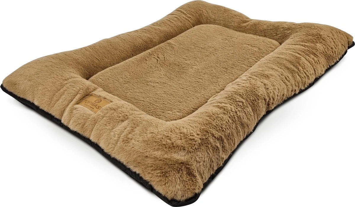 Topmast Soft Pluche Benchmat - Comfort Benchkussen - Beige - Small - 61 X 46 X 6 Cm - Voor Honden - Hondenkussen 3 Topmast Soft Pluche Benchmat - Comfort Benchkussen - Beige - Small - 61 X 46 X 6 Cm - Voor Honden - Hondenkussen