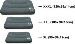 Hondenkussen XXXL -Donkergrijs - 85 X 120 X 14 -Exporteren Alles Voor Honden Winkel 1200x705 3