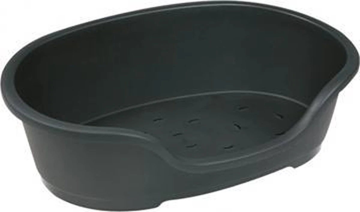 Flamingo - Hondenmand Domus - S - Zwart - 50/58 X 38 X 20 Cm 8 Flamingo - Hondenmand Domus - S - Zwart - 50/58 X 38 X 20 Cm - Afbeelding 6