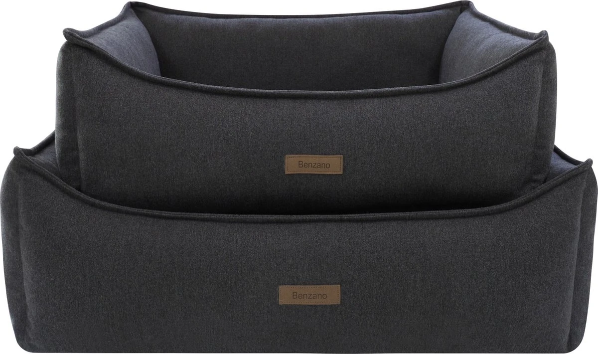 Benzano - Orthopedische Hondenmand - Wasmachine Wasbaar - Memory Foam - Donkergrijs - 100 CM 6 Benzano - Orthopedische Hondenmand - Wasmachine Wasbaar - Memory Foam - Donkergrijs - 100 CM - Afbeelding 4