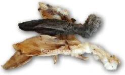 Merkloos Konijnenoren Met Vacht - 1 Kilo