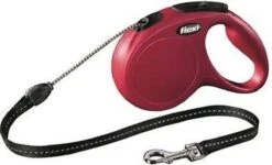 Flexi New Classic Koord - Hondenriem - Rood - S - 8 M - (<12 Kg) -Exporteren Alles Voor Honden Winkel 1200x729