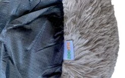 Zootic Fluffy Hondenkussen Hondenmand Hondenbed - Grijs 100 X 90 Cm -Exporteren Alles Voor Honden Winkel 1200x749 2